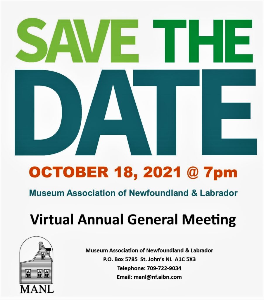 AGM 2021 Save the date