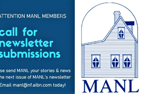 MANL Newsletter Submissions Welcome